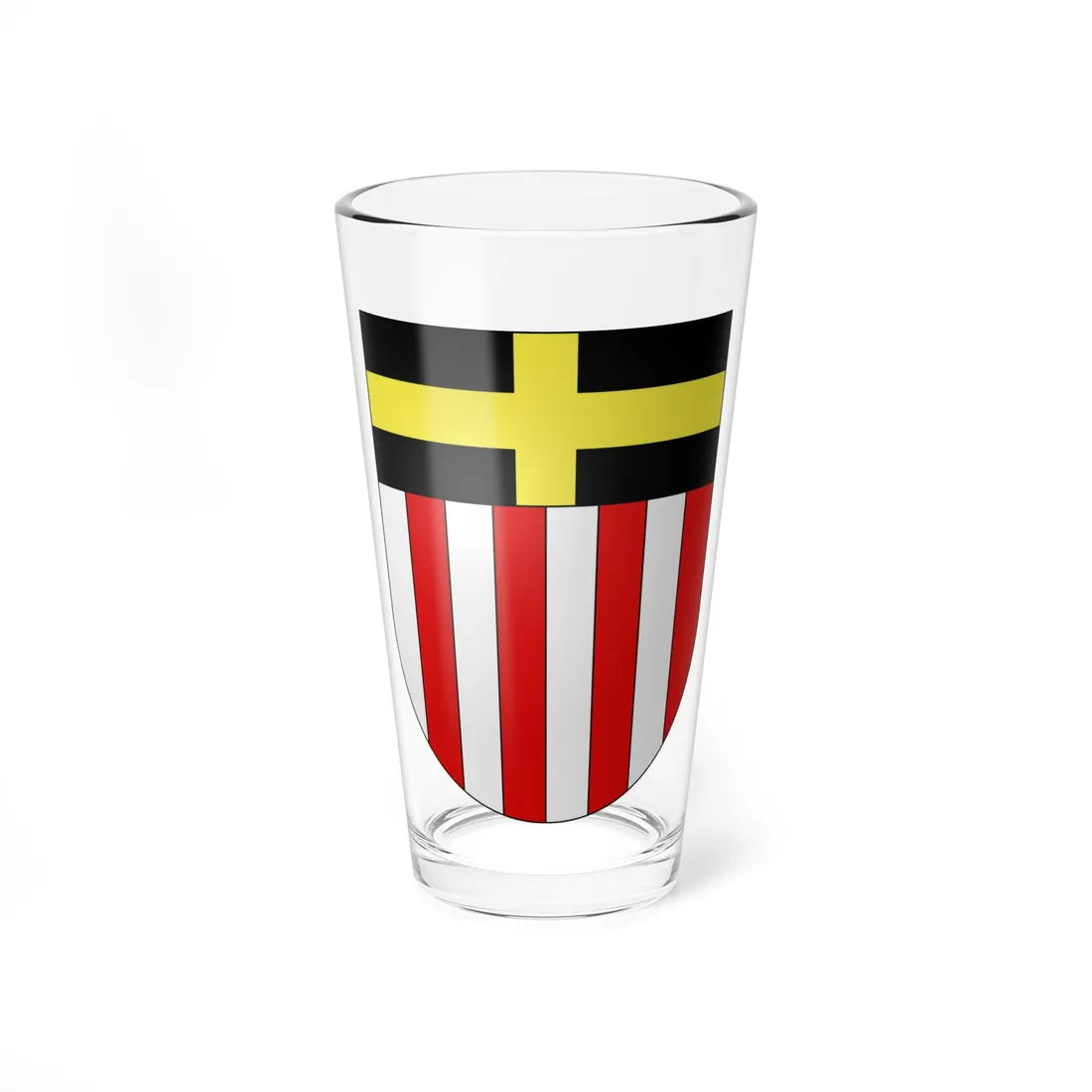 Corsier-coat of arms (Switzerland) (Coat of Arms) Pint Glass 16oz 16oz - Go Mug Yourself