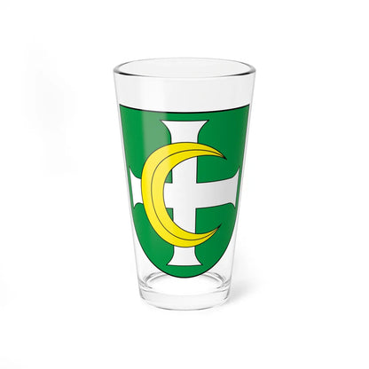 Cortaillod-blazon (Switzerland) (Coat of Arms) Pint Glass 16oz 16oz - Go Mug Yourself