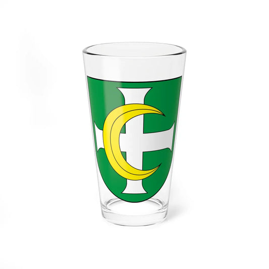 Cortaillod-blazon (Switzerland) (Coat of Arms) Pint Glass 16oz 16oz - Go Mug Yourself