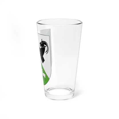 Corticiasca-coat of arms (Switzerland) (Coat of Arms) Pint Glass 16oz - Go Mug Yourself