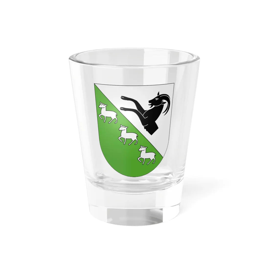 Corticiasca-coat of arms (Switzerland) (Coat of Arms) Shot Glass 1.5oz 1.5oz - Go Mug Yourself