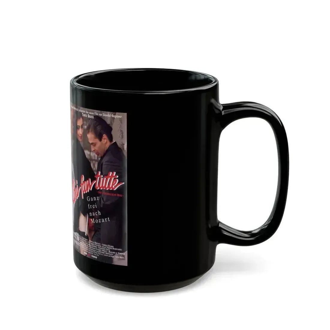 COSI FAN TUTTE (VHS COVER) - Black Coffee Mug - Go Mug Yourself