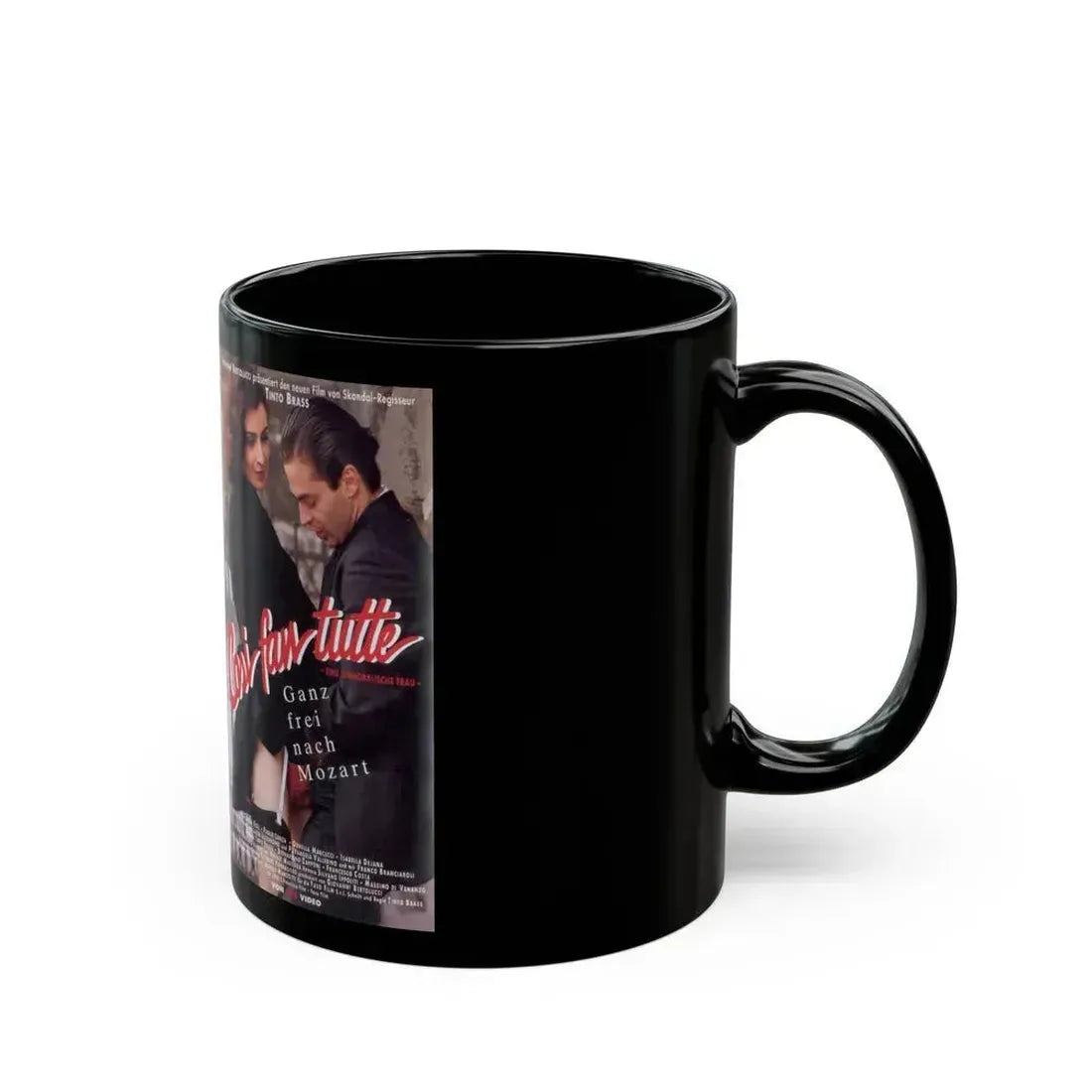 COSI FAN TUTTE (VHS COVER) - Black Coffee Mug - Go Mug Yourself