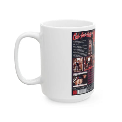 COSI FAN TUTTE (VHS COVER) - White Coffee Mug-Go Mug Yourself