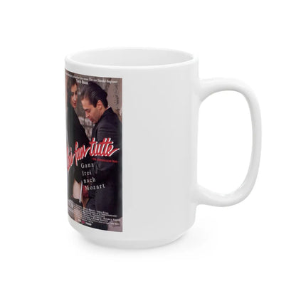 COSI FAN TUTTE (VHS COVER) - White Coffee Mug-Go Mug Yourself