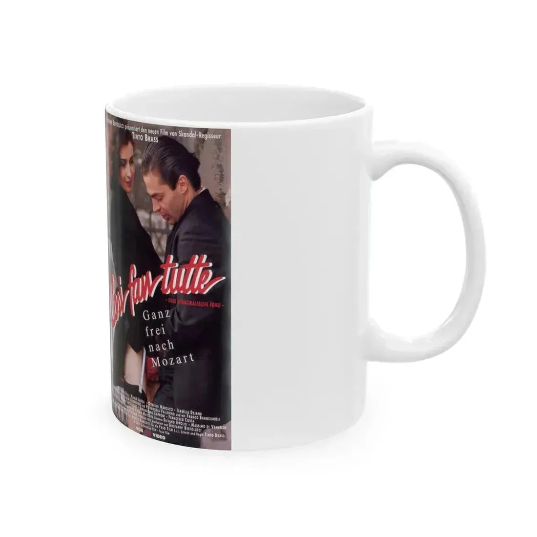 COSI FAN TUTTE (VHS COVER) - White Coffee Mug - Go Mug Yourself