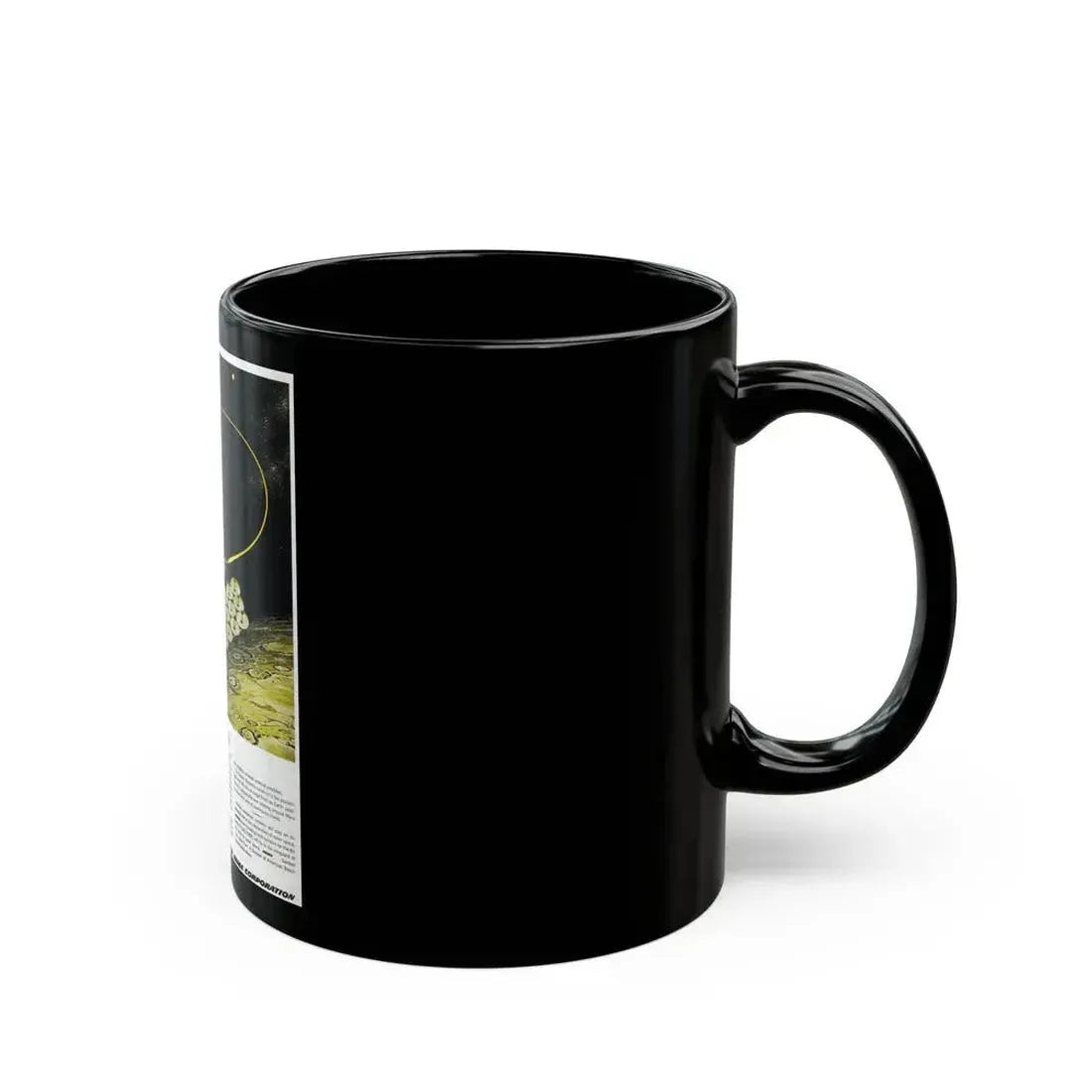 Cosmic Butterfly, 1959 - Black Coffee Mug - Go Mug Yourself