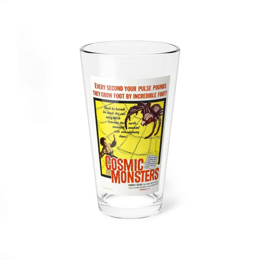 COSMIC MONSTERS 1958 Movie Poster - Pint Glass 16oz-16oz-Go Mug Yourself