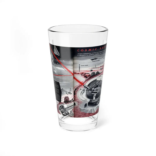 Cosmic Ray-Gun, Modern Mechanix, 1947 - Pint Glass 16oz-16oz-Go Mug Yourself