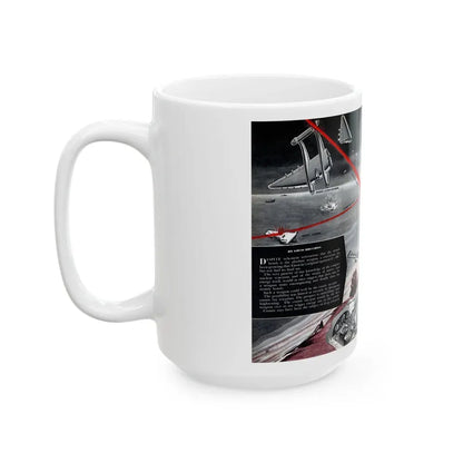 Cosmic Ray-Gun, Modern Mechanix, 1947 - White Coffee Mug - Go Mug Yourself