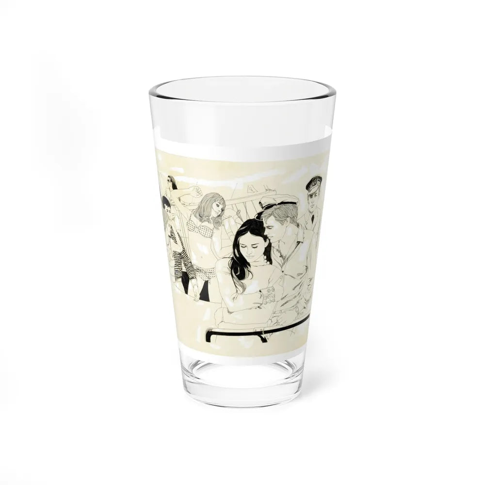 Cosmopolitan Illustration (1) - Pint Glass 16oz-16oz-Go Mug Yourself