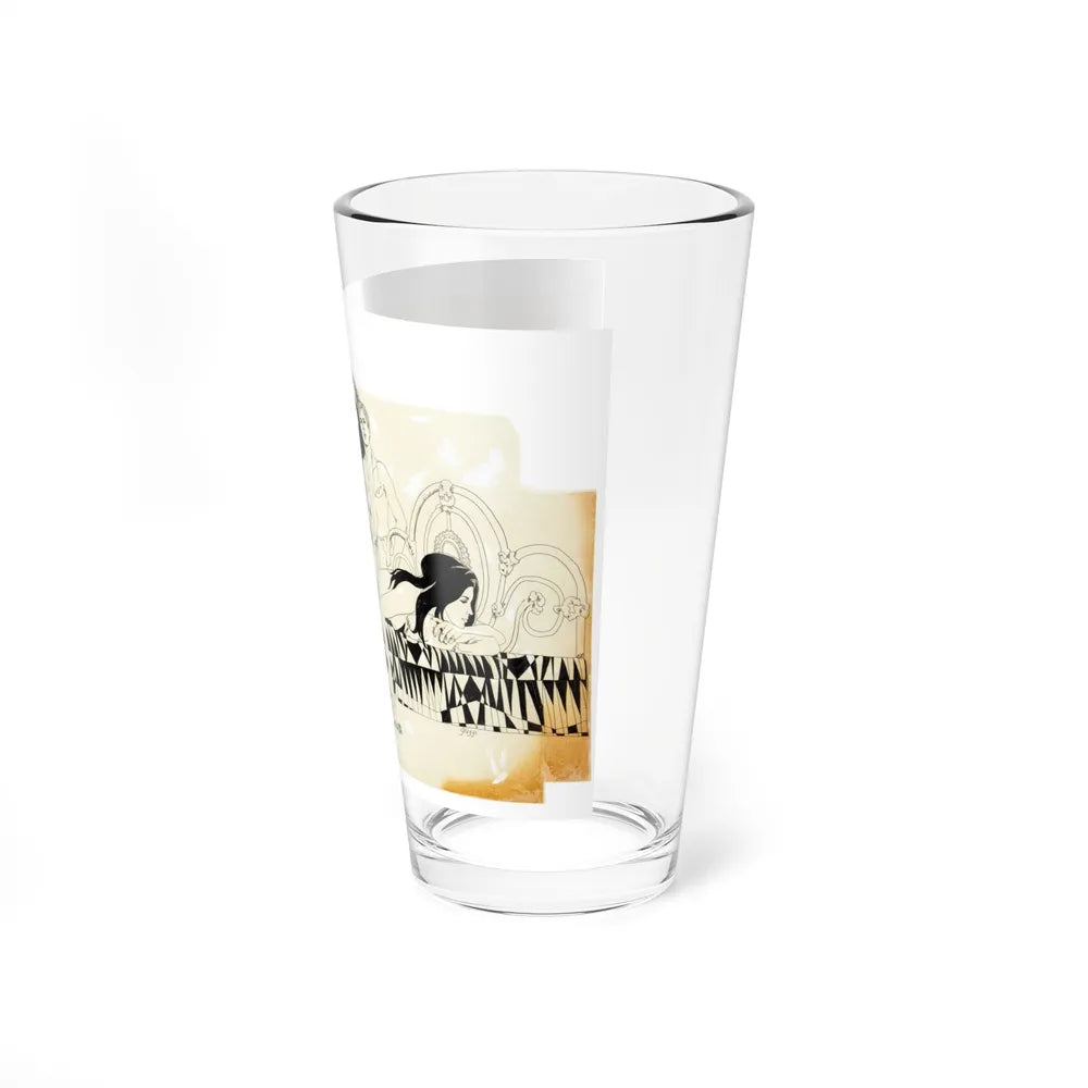 Cosmopolitan Illustration (2) - Pint Glass 16oz-Go Mug Yourself