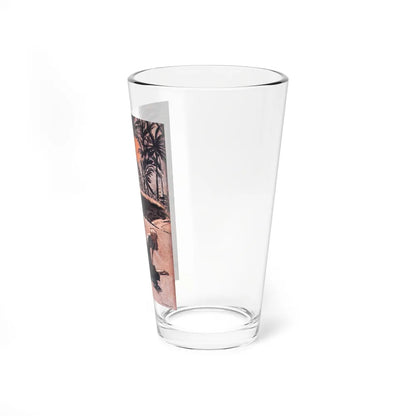 Cosmopolitan magazine Illustration, 1960 - Pint Glass 16oz-Go Mug Yourself