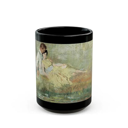 Cosmopolitan magazine illustration - Black Coffee Mug 15oz - Go Mug Yourself