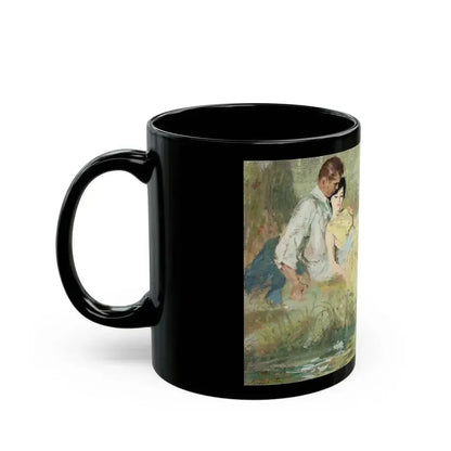 Cosmopolitan magazine illustration - Black Coffee Mug - Go Mug Yourself
