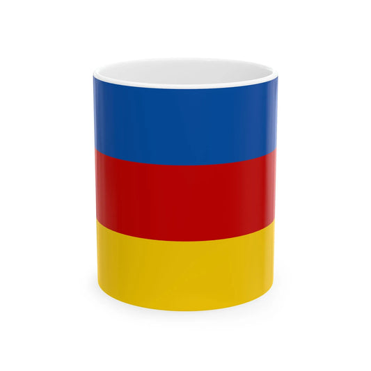 Cossackia flag (Russia) White Coffee Mug 11oz - Go Mug Yourself