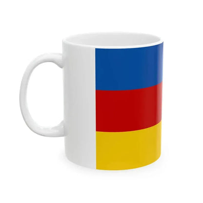 Cossackia flag (Russia) White Coffee Mug - Go Mug Yourself