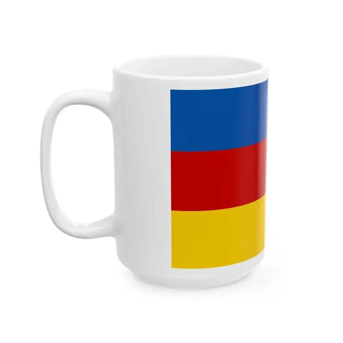 Cossackia flag (Russia) White Coffee Mug - Go Mug Yourself