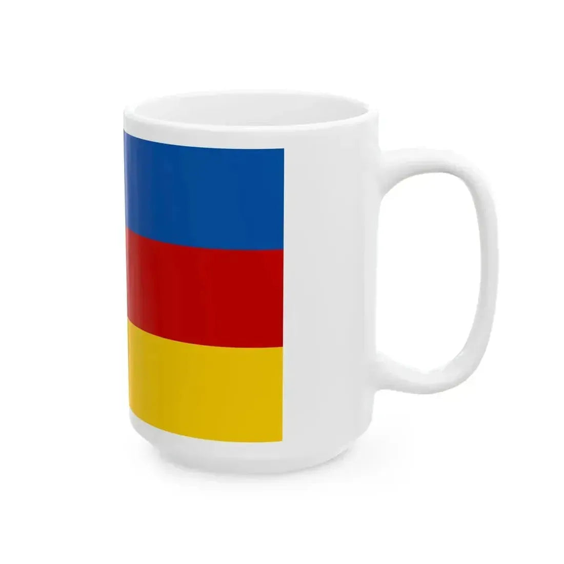 Cossackia flag (Russia) White Coffee Mug - Go Mug Yourself