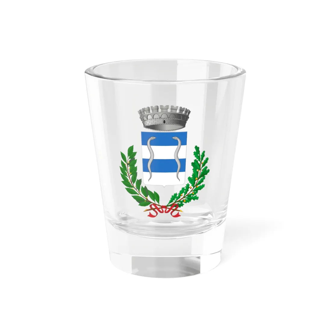 Costabissara-Stemma (Italy) (Coat of Arms) Shot Glass 1.5oz 1.5oz - Go Mug Yourself