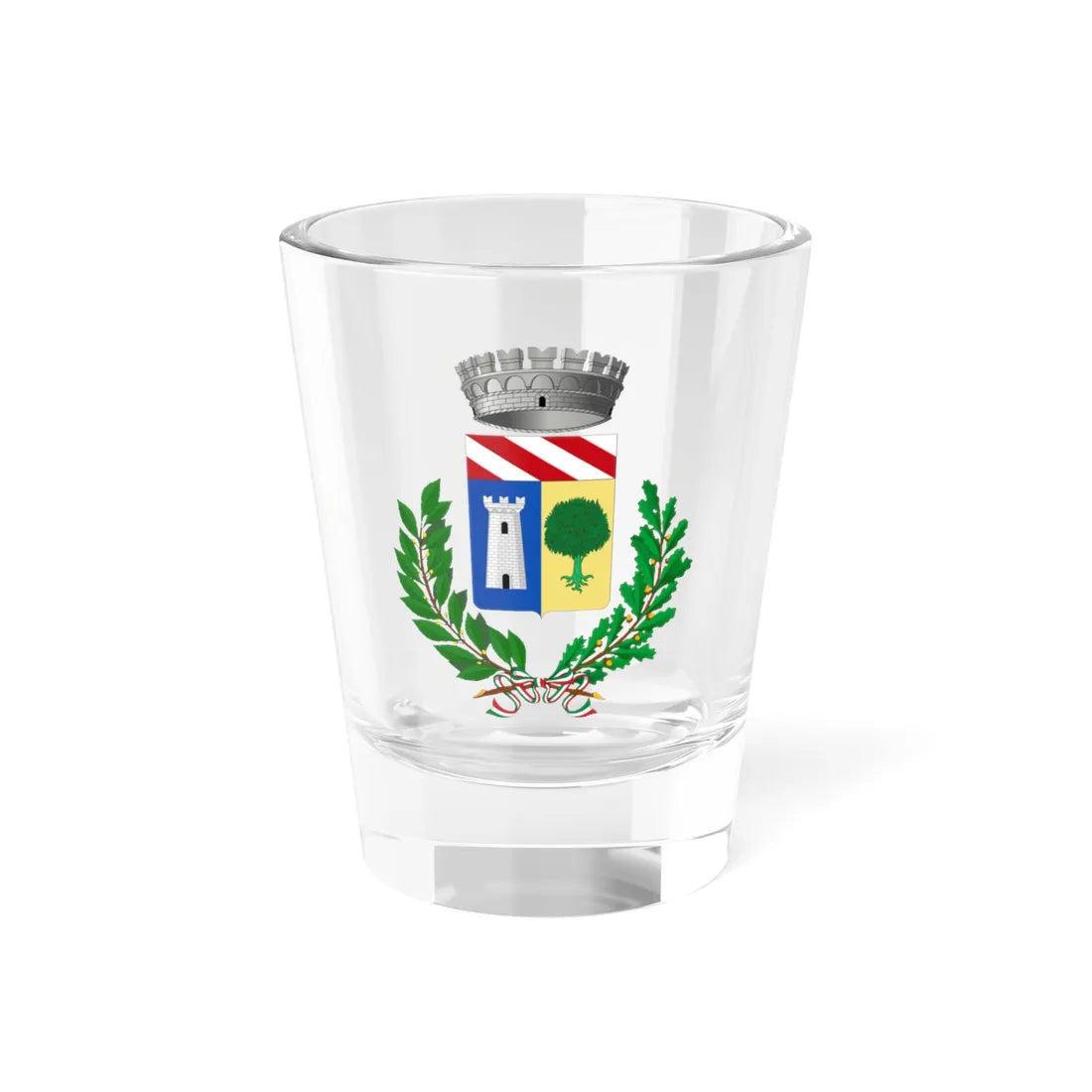 Costarainera-Stemma (Italy) (Coat of Arms) Shot Glass 1.5oz 1.5oz - Go Mug Yourself