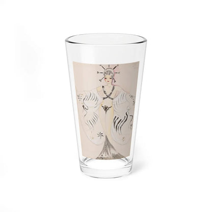 Costume design for Japan Nation Parade, Lester Design Company, circa 1930s - Pint Glass 16oz-16oz-Go Mug Yourself