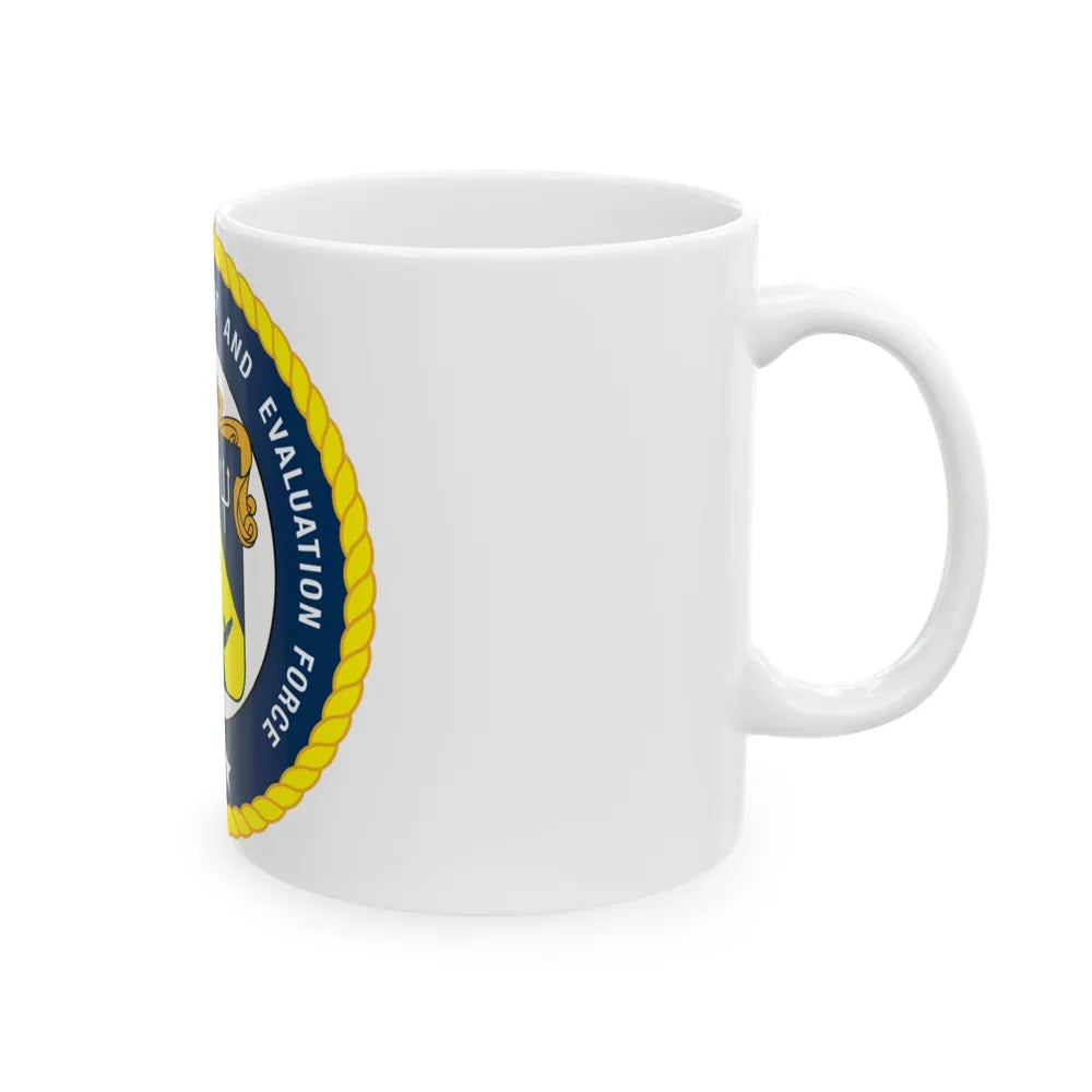 COTEF 2 Star Commander Operational Test and Evaluation Force (U.S. Navy) White Coffee Mug-Go Mug Yourself