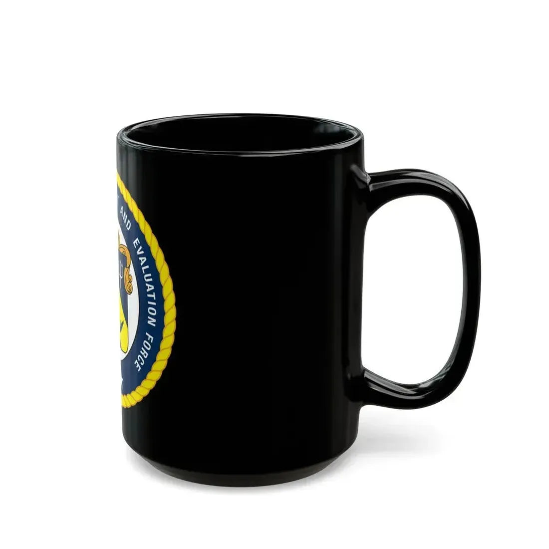 COTEF 2 Star Commander Operational Test and Evaluation Force (U.S. Navy) Black Coffee Mug - Go Mug Yourself