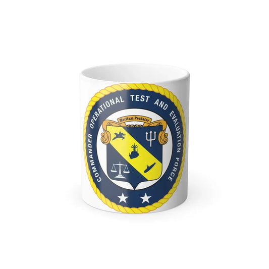 COTEF 2 Star Commander Operational Test and Evaluation Force (U.S. Navy) Color Changing Mug 11oz Default Title 11oz - Go Mug Yourself