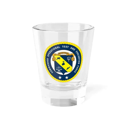 COTEF 2 Star Commander Operational Test and Evaluation Force (U.S. Navy) Shot Glass 1.5oz 1.5oz - Go Mug Yourself