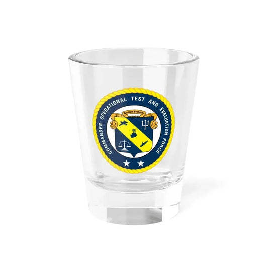 COTEF 2 Star Commander Operational Test and Evaluation Force (U.S. Navy) Shot Glass 1.5oz 1.5oz - Go Mug Yourself