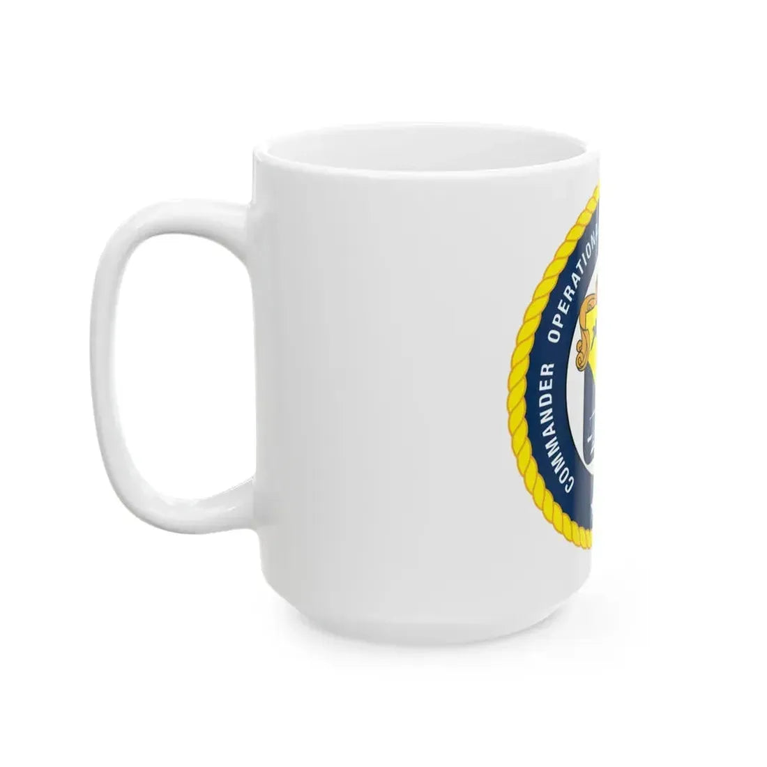 COTEF 2 Star Commander Operational Test and Evaluation Force (U.S. Navy) White Coffee Mug - Go Mug Yourself