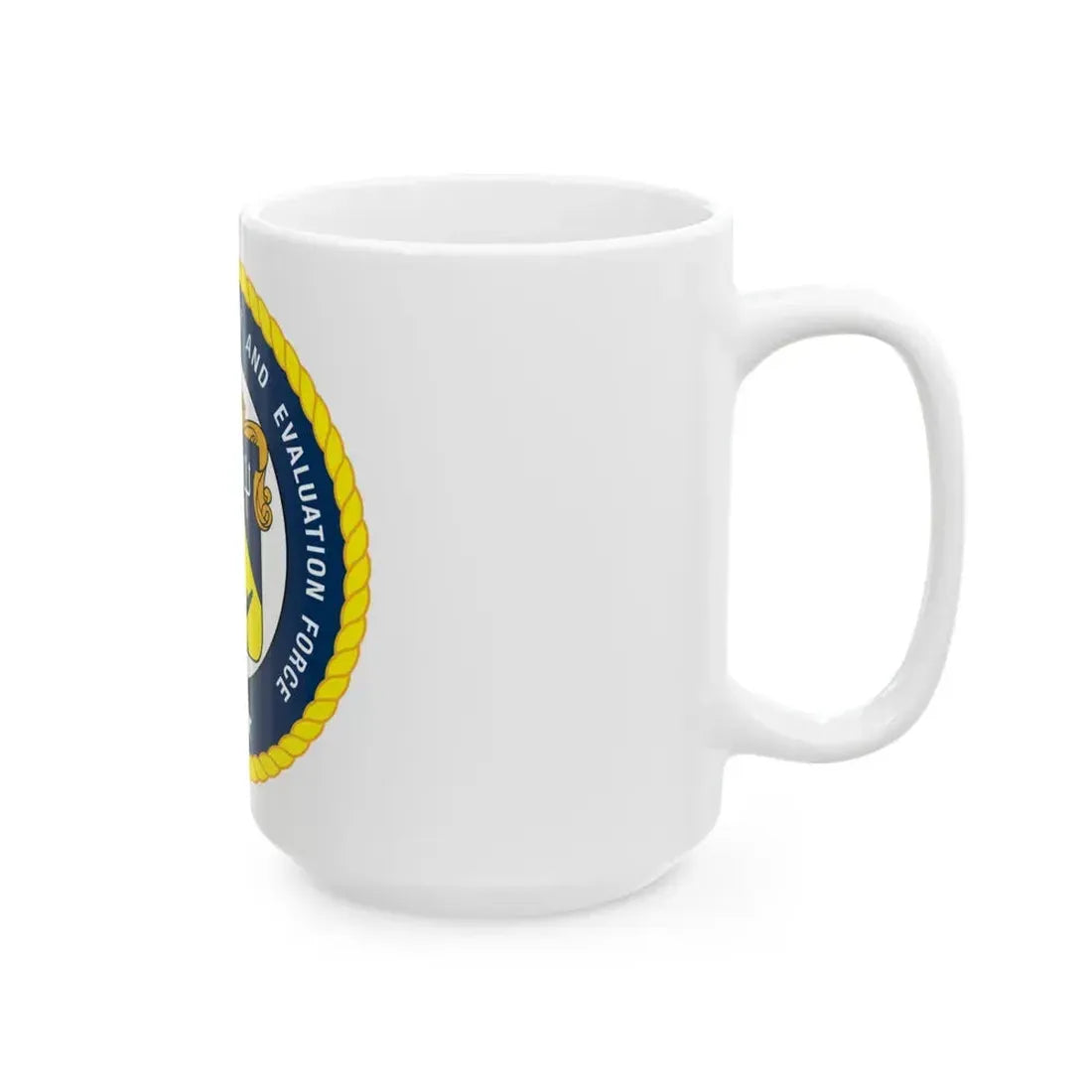 COTEF 2 Star Commander Operational Test and Evaluation Force (U.S. Navy) White Coffee Mug - Go Mug Yourself
