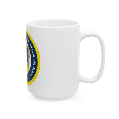 COTEF 2 Star Commander Operational Test and Evaluation Force (U.S. Navy) White Coffee Mug - Go Mug Yourself