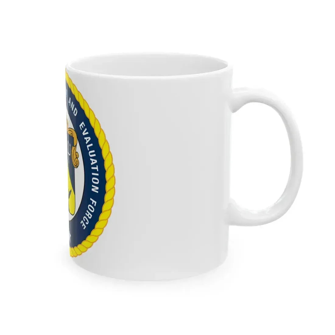 COTEF 2 Star Commander Operational Test and Evaluation Force (U.S. Navy) White Coffee Mug - Go Mug Yourself