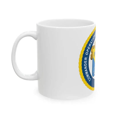 COTEF Commander Operational Test and Evaluation Force (U.S. Navy) White Coffee Mug - Go Mug Yourself