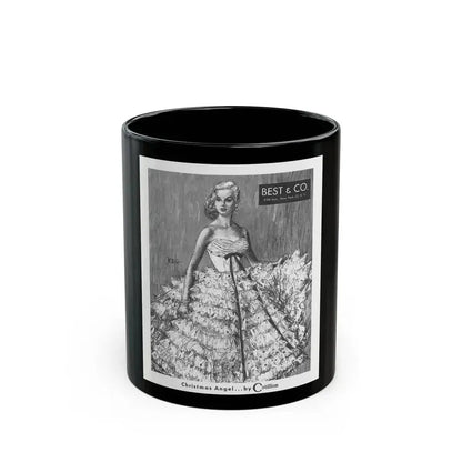Cotillion advertisement, 1955 - Black Coffee Mug 11oz - Go Mug Yourself