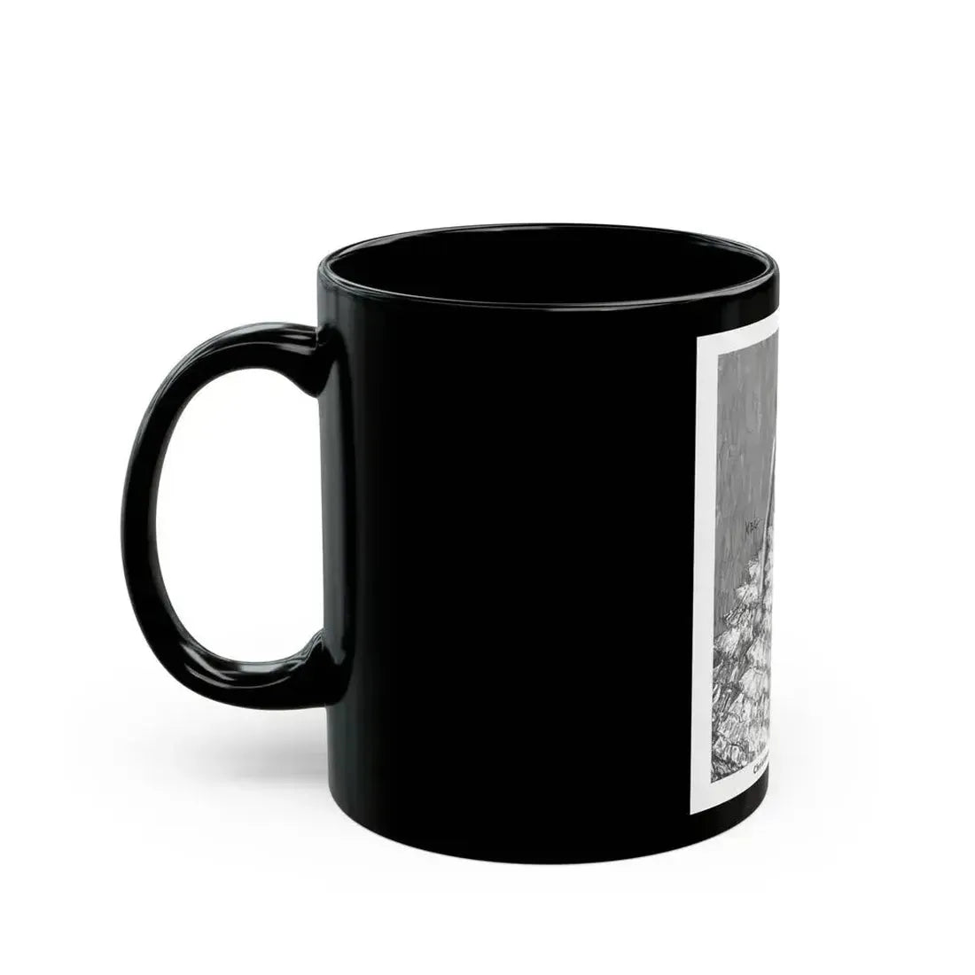 Cotillion advertisement, 1955 - Black Coffee Mug - Go Mug Yourself