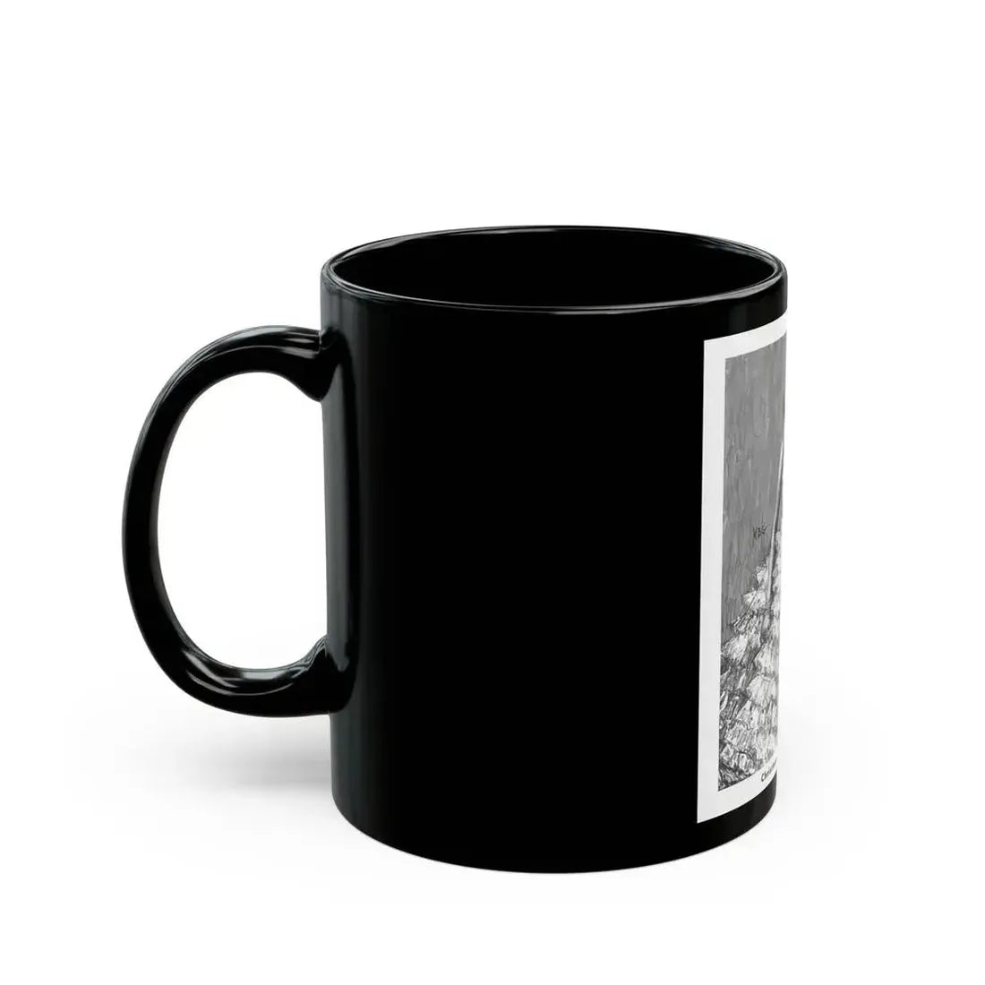 Cotillion advertisement, 1955 - Black Coffee Mug - Go Mug Yourself