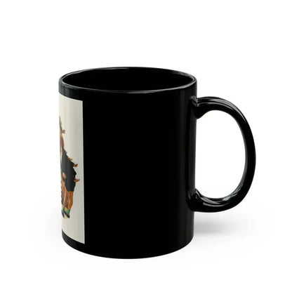 Cotillion, The Saturday Evening Post cover, May 23, 1936 - Black Coffee Mug - Go Mug Yourself