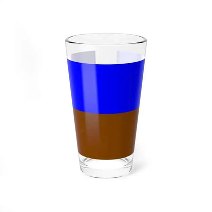 Cotopaxi Flag (Ecuador) Pint Glass 16oz 16oz - Go Mug Yourself