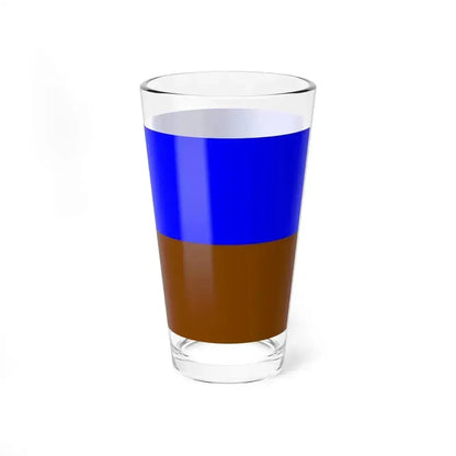 Cotopaxi Flag (Ecuador) Pint Glass 16oz - Go Mug Yourself