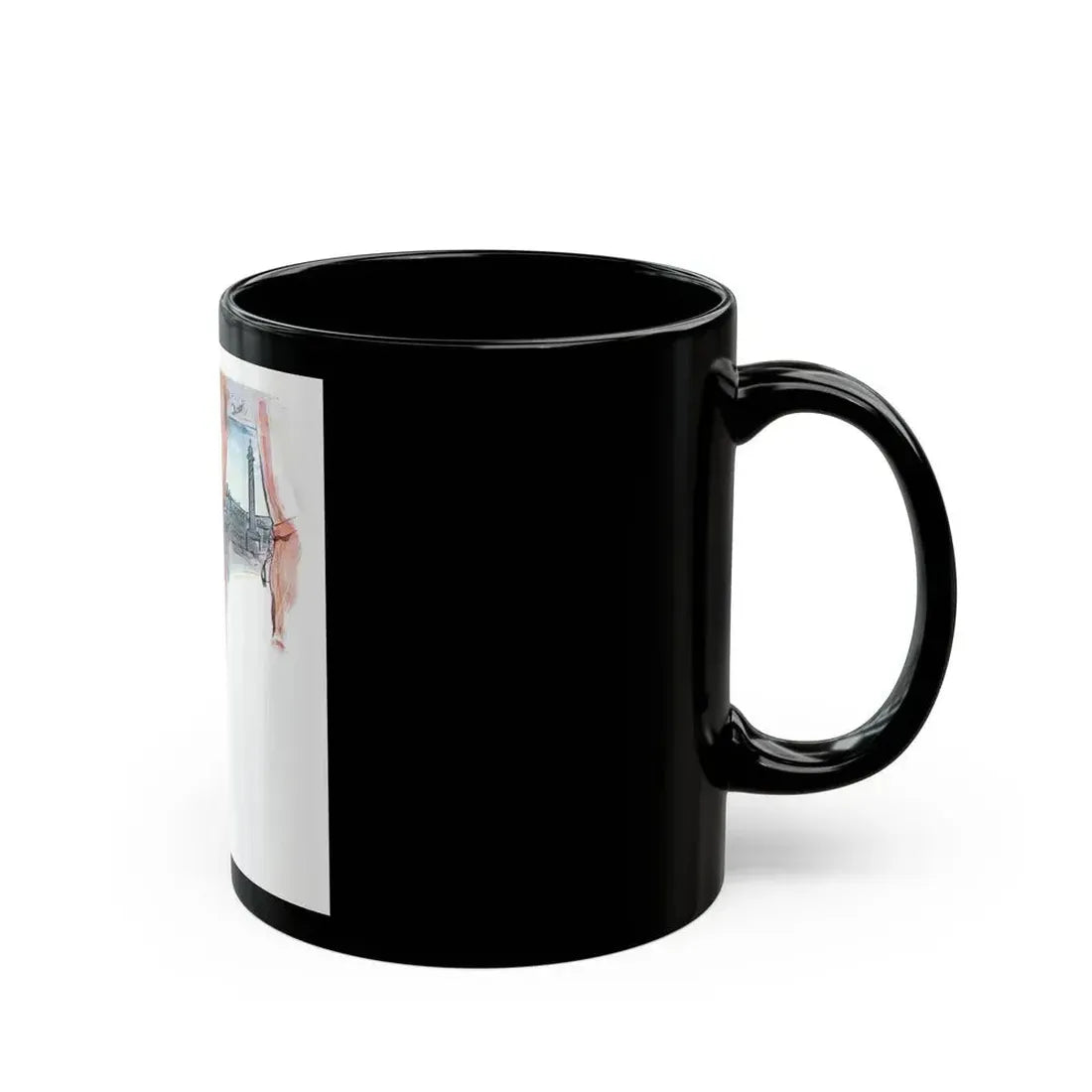 Coty Muse perfume advertisement, 1948 - Black Coffee Mug - Go Mug Yourself