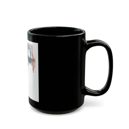 Coty Muse perfume advertisement, 1948 - Black Coffee Mug - Go Mug Yourself