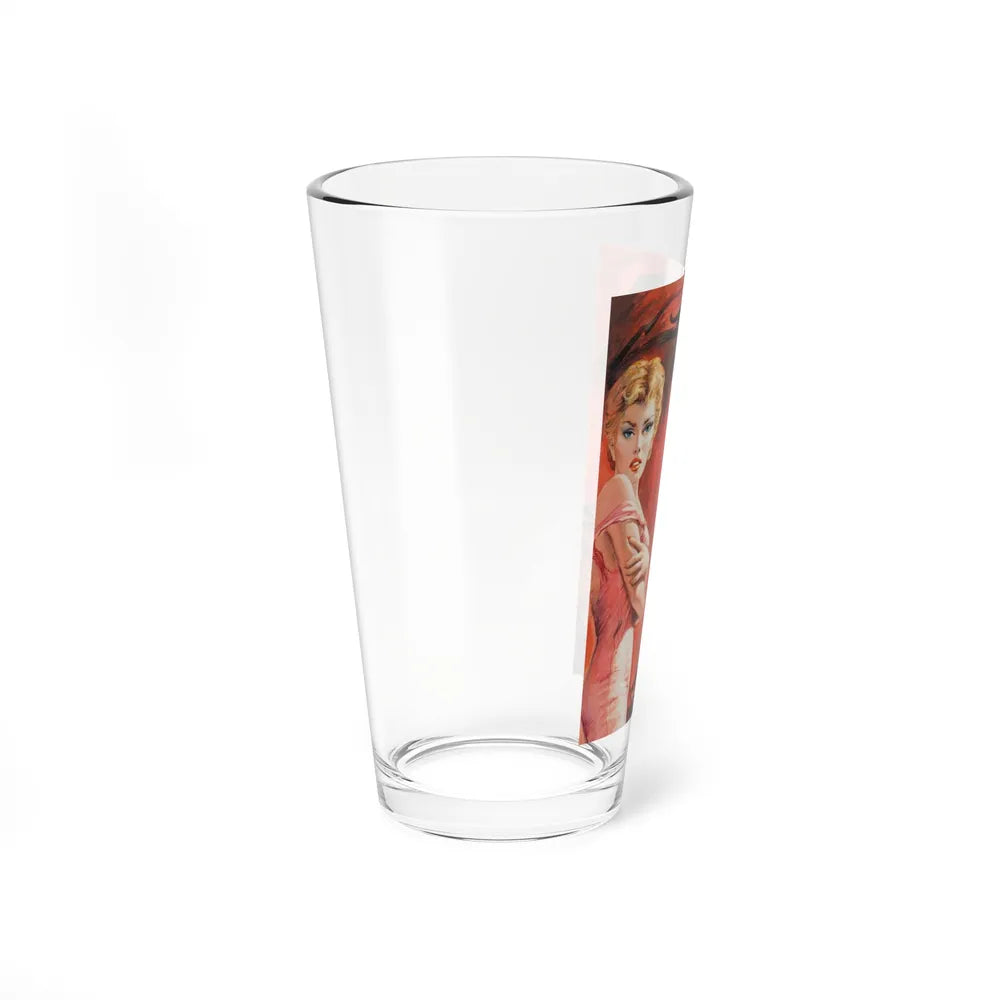 Cougar on the Prowl, possible paperback cover - Pint Glass 16oz-Go Mug Yourself