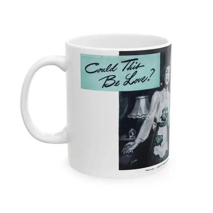 Could This Be Love, Everywoman's Magazine, January 1946 - White Coffee Mug - Go Mug Yourself