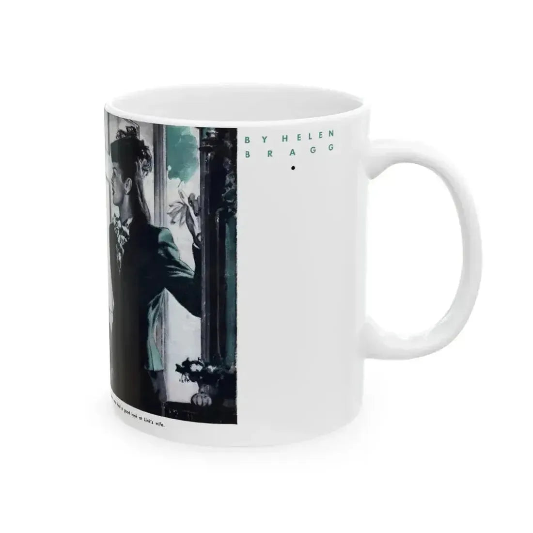 Could This Be Love, Everywoman's Magazine, January 1946 - White Coffee Mug - Go Mug Yourself