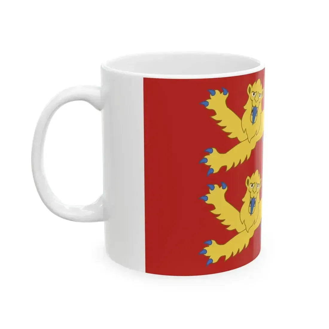 Couleu de lNouormandie (France) White Coffee Mug - Go Mug Yourself