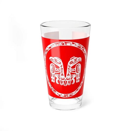 Council of the Haida Nation Flag - Pint Glass 16oz-16oz-Go Mug Yourself