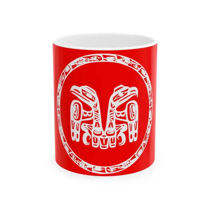 Council of the Haida Nation Flag - White Coffee Mug - Go Mug Yourself